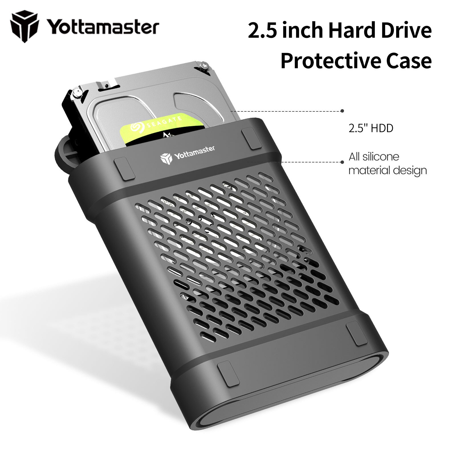 Yottamaster ϵ ̺ ȣ ̽, 2.5 ġ SSD HDD ,     Ǹ ȣ 